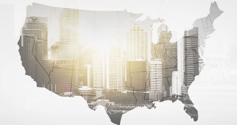a map of the us