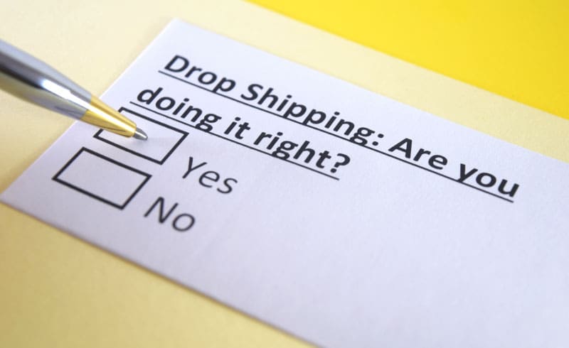 drop shipping checklist