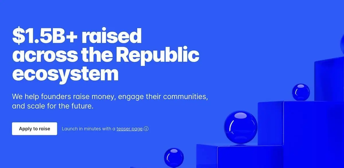 republic startup funding