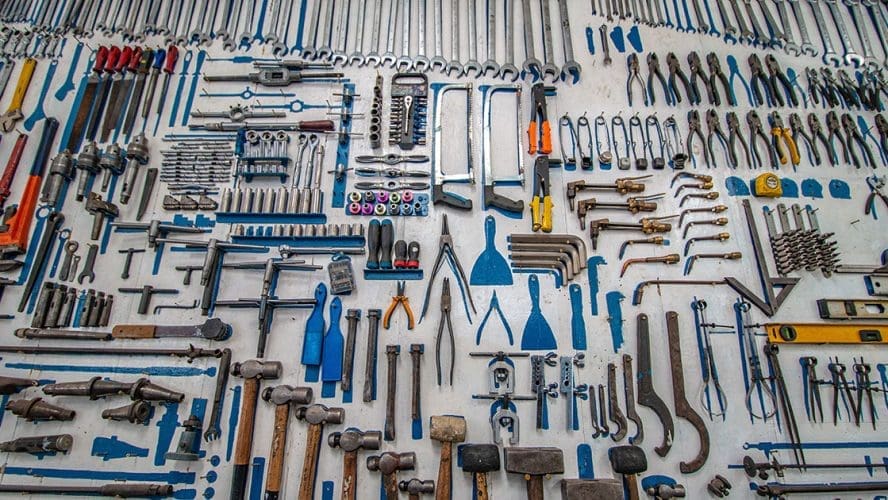 a image of tools