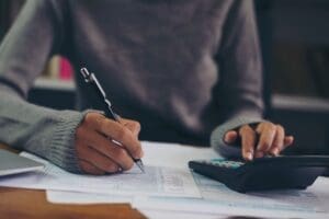 a person filing their schedule C form