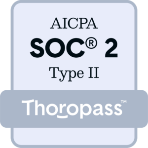 Thoropass — AICPA SOC 2 Type II Certified